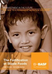 Download brochure - Food Fortification