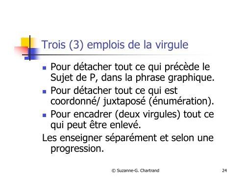 Initiation à la grammaire scolaire « nouvelle » ou ... - Université Laval