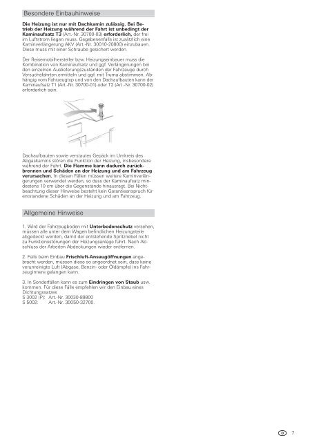 Trumatic S 3002 P / S 3002 / S 5002 - OTOPARTS