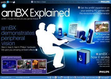 amBX Explained Issue 1 - GamerZines