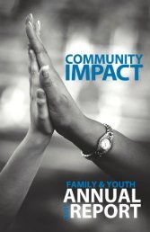 2011 Annual Report - Family and Youth Counseling Agency