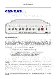 CAS-2.V3 MANUAL-5.04.2007-Web.DOC - Funk Tonstudiotechnik