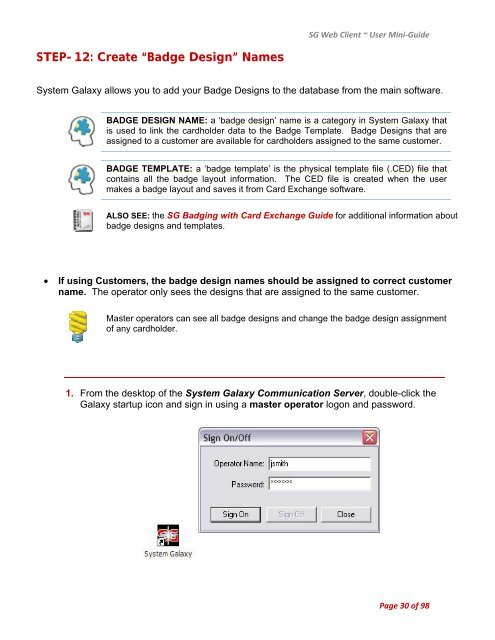 SG9 Web Client - Galaxy Control Systems