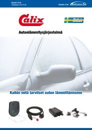 Autonlämmitysjärjestelmä Kaikki mitä tarvitset auton ... - Fixus