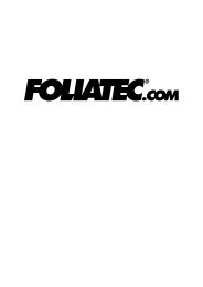 als PDF herunterladen - Foliatec