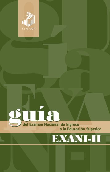 GuiadelEXANI-II2012