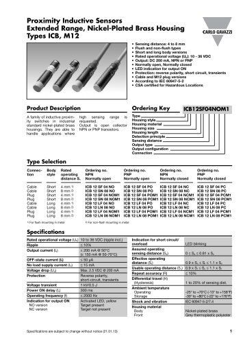 ICB12 Datasheet (extended range)