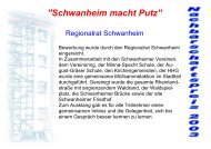 Schwanheim macht Putz - Frankfurt - Soziale Stadt - Neue ...