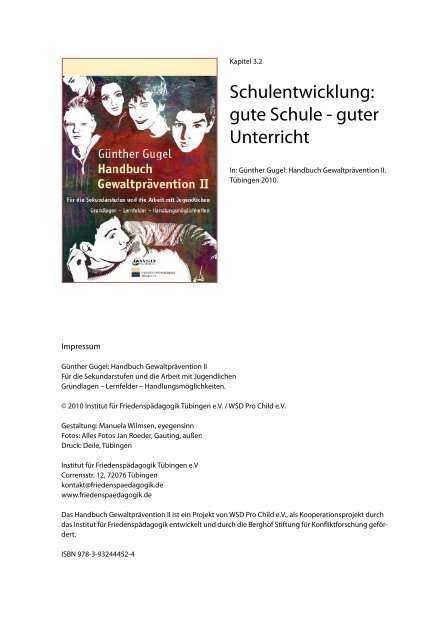 Kapitel 3.2.pdf - Institut für Friedenspädagogik Tübingen