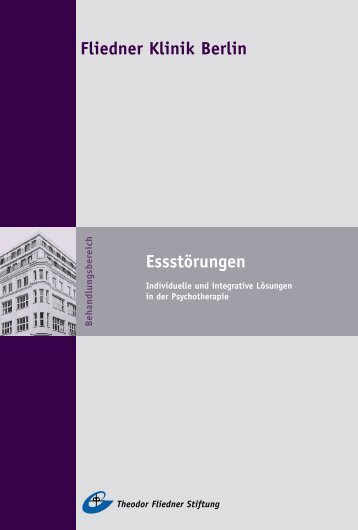Broschüre Essstörungen - Fliedner Klinik Berlin