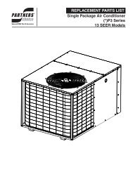 Nordyne Product 287101R Nordyne Product 287101R