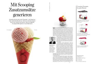 Mit Scooping Zusatzumsätze generieren - Hotellerie et Gastronomie ...