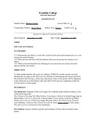 Lesson Plan By Maria Martella Title This Is Your Life Cycle Tinlids Lesson Plan By Maria Martella Title This Is Your Life Cycle Tinlids