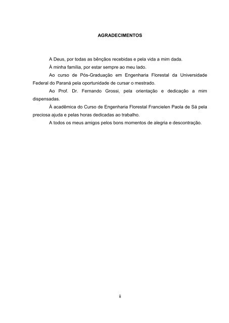 Dissertação em PDF - departamento de engenharia florestal - ufpr ...