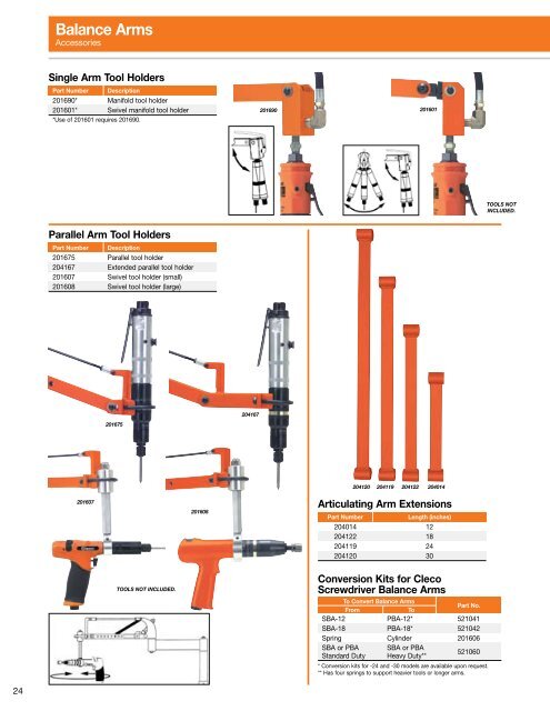 Pneumatic Assembly Tools - Specma Tools