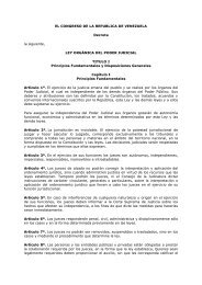 Ley Orgánica del Poder Judicial - Dirección de Formación IFEDEC