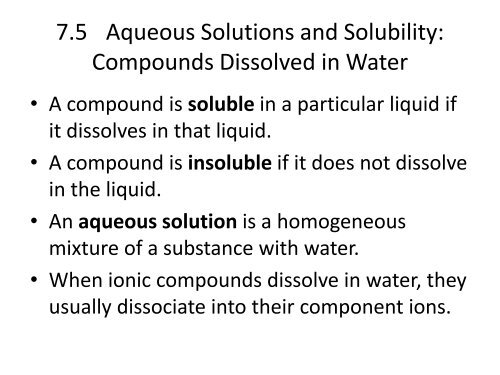 7.2 Evidence of a Chemical Reaction