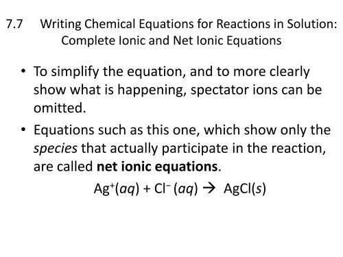 7.2 Evidence of a Chemical Reaction