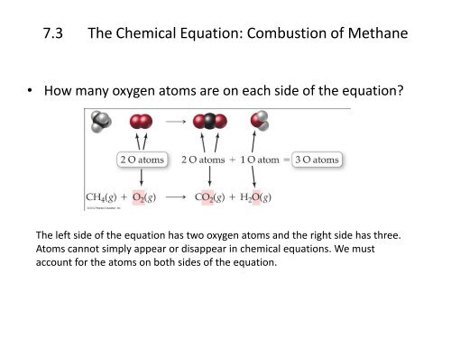 7.2 Evidence of a Chemical Reaction