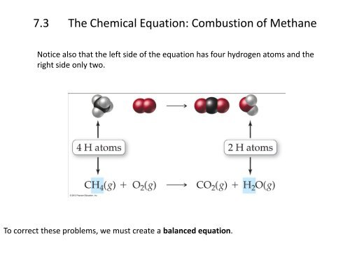 7.2 Evidence of a Chemical Reaction