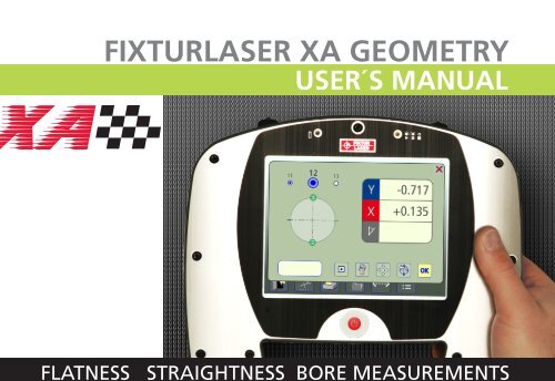 user´s manual fixturlaser xa geometry