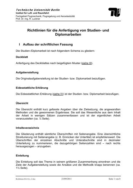 (Diplom): Schriftliche Ausarbeitung (PDF, 43,2 KB) - FMRA