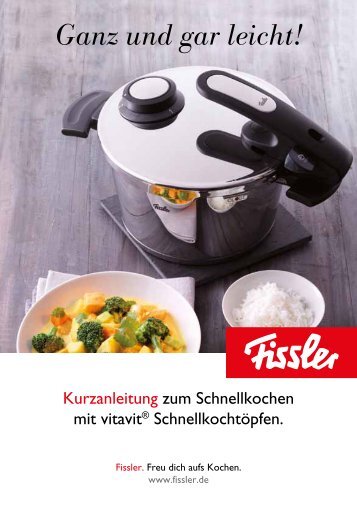 Download Kurzanleitung (pdf) - Fissler GmbH