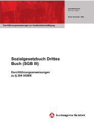 Sozialgesetzbuch Drittes Buch - SGB III -