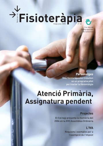 Atenció Primària, Assignatura pendent - Col·legi de Fisioterapeutes ...