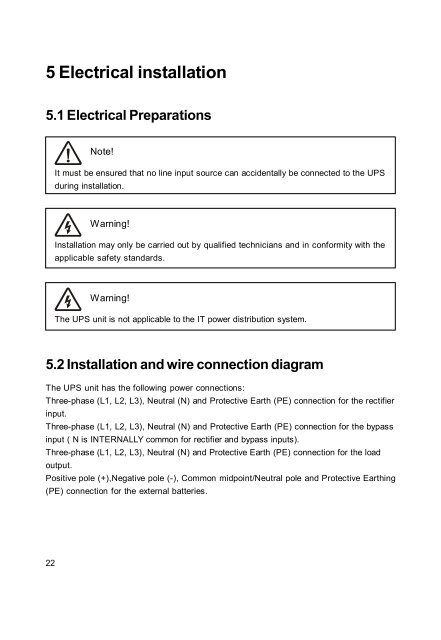 Eaton E Series DX Product Manual - Fusion Power System