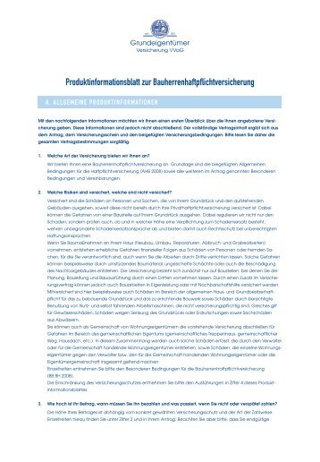 Produktinformationsblatt zur ... - ConceptIF