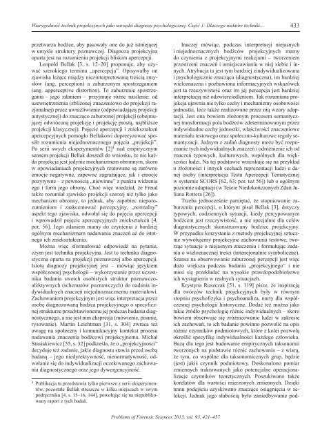 Pobierz PDF - PROBLEMS OF FORENSIC SCIENCES