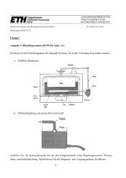 - 1 - Übung 1 Aufgabe 1: Blockdiagramme ([FrPE10] Aufg. 1.1 ...