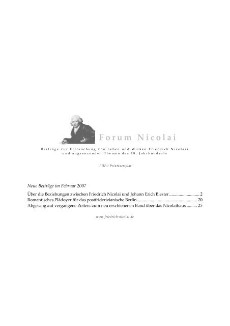 2 - Forum Nicolai