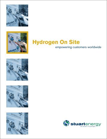 Hydrogen On Site - Fuel Cell Markets