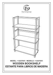 wooden bookshelf estante para libros de madera - Fourstar Group ...