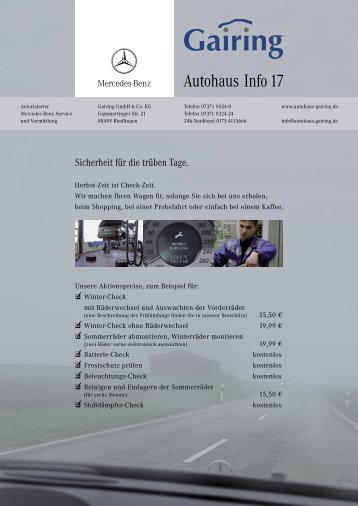 Autohaus Info 17 - Gairing GmbH & Co. KG