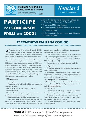 Maio de 2005 - FNLIJ