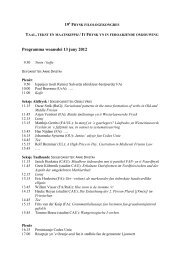 Programma woansdei 13 juny 2012 - Fryske Akademy