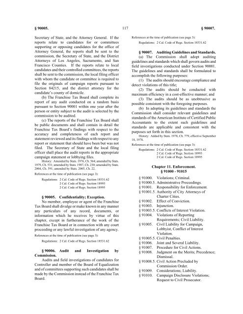 Political Reform Act 2011 - Fair Political Practices Commission