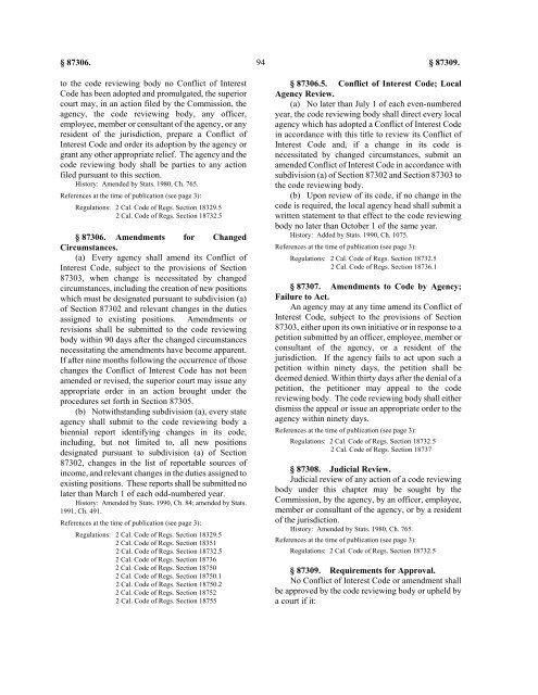 Political Reform Act 2011 - Fair Political Practices Commission