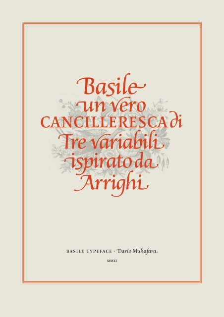 Download Basile PDF - FontShop