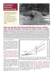 Teil 8: Die Filmempfindlichkeit - Fotoespresso