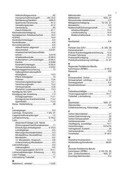 L-GAV 2012-2015 - SMGV Schweizerischer Maler