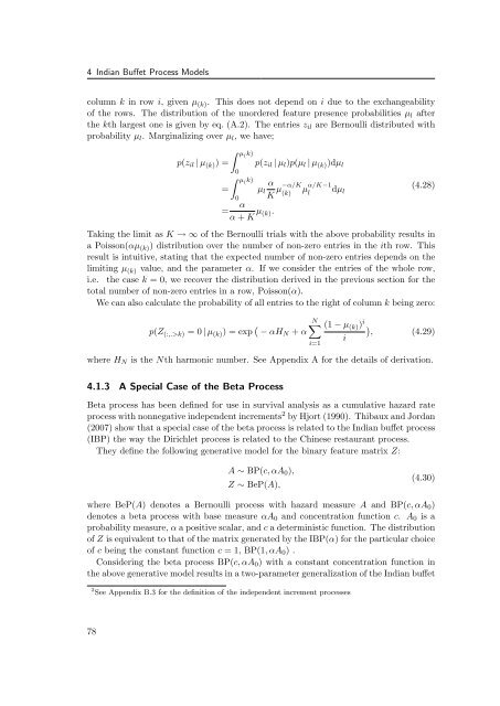 Nonparametric Bayesian Discrete Latent Variable Models for ...