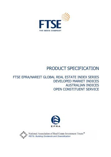 FTSE EPRA NAREIT Australian Indices Open Constituent v1.0