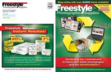 Download Catalog - Freestyle Photographic Supplies