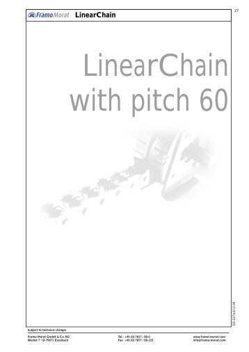 LinearChain - Framo Morat