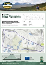 Skriv ut cykeltur och karta som PDF - Funäsfjällen