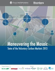 Maneuvering the Mosaic: Full Report - Forest Trends